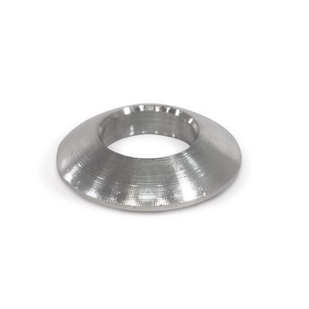 DIN 6319 Spherical Washers, Dished Washers, Stainless Steel, Material AISI 316 Type: C - Spherical seat washer
Material: A4 - Stainless steel