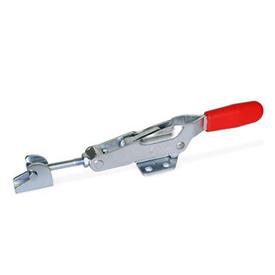 GN 850.1 Latch Type Toggle Clamps, for Pulling Action Type: TT - With draw axle, with catch, with T-head latch bolt
