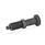 GN 617.2 Doigts d'indexage, plastique, goupille de centrage acier, avec et sans position de repos Type: C - avec position de repos, sans contre-écrou