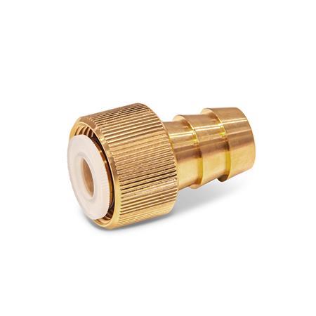 GN 880.1 Connector Pieces, for Oil Drain Valves GN 880 Type: A - Connector straight