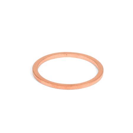DIN 7603 Sealing Rings, for Threaded Plugs DIN 908, Copper / Aluminum Material: CU - Copper