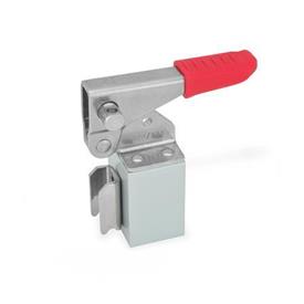 GN 851.1 Stainless Steel Latch Type Toggle Clamps for Pulling Action Type: T - Without square U-bolt, with catch