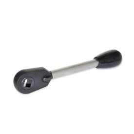 HASKYY - Juego de llaves de carraca (14 piezas, 8 – 22 mm, ángulo de  trabajo de 15°, llave de carraca, juego de llaves combinadas) : :  Bricolaje y herramientas
