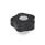 GN 5337.1 Boutons étoile avec douille saillante en acier, avec capuchon Type: E - avec capuchon (alésage borgne fileté)
Couleur du capuchon: DGR - gris, RAL 7035, finition mat