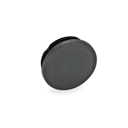 Bouchons pour tube GN 991: Plastique, rond ou carré