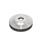 GN 6311.5 Plaques d'assise, pour vis de pression DIN 6332 / vis à broche DIN 6306, inox Type: R - avec capuchon en plastique, anti-dérapant