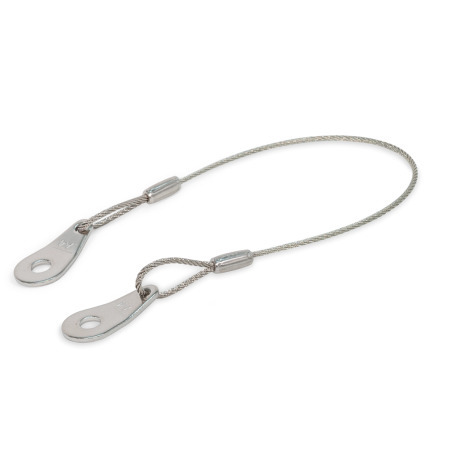 Câbles de retenue GN 111.8: Inox, avec ergots