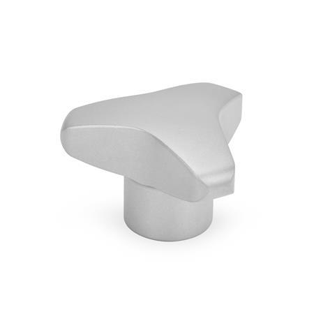 Dreisterngriffe GN 5345.4: Edelstahl