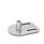 GN 43 Piedini di livellamento, acciaio INOX, con aletta di fissaggio, a forma rettangolare Form: G3 - Con disco antiscivolo, vulcanizzati, colore nero, con 2 fori asolati
Versione (vite): X - Esagono esterno con filettatura interna