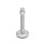 GN 31 Leveling Feet, Stainless Steel, with Rubber Pad Type (Base): B3 - Matte shot-blasted, rubber vulcanized, black
Version (Screw): TK - With nut, wrench flat at the bottom