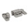 GN 724.3 Spring Latches, Steel / Stainless Steel, with Chamfered Pin, with Flange for Surface Mounting Type: L - left indexing cam
Chamfered pin identification no.: 4 - Chamfer, left
Material / Finish: NI - Stainless steel precision casting
Catch identification no.: 2 - With catch