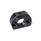 GN 612.1 Flange di posizionamento, acciaio, per pistoncini di posizionamento a molla / pistoncini di posizionamento a molla con leva Tipo: A - Foro di montaggio parallelo al puntale