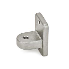 GN 271 Stainless Steel Swivel Clamp Connector Bases Material: NI - Stainless steel