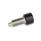 GN 514 Stainless Steel Locking Plungers, with Cardioid Curve Mechanism (Retractable Pen Principle) Type: A - Without lock nut