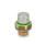 GN 883 Breather Valves Type: B - High design, with stainless steel cap